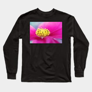 Hot Pink Cosmos Long Sleeve T-Shirt